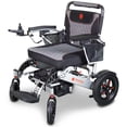 thumbnail image 5 of Mammoth EX Light Heavy Duty Electric Wheelchair High Capacity, Exclusive 22" Wide Seating Area, Weighs Only 77 lbs, Flip Up Armrests, Silver, 5 of 13