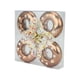 thumbnail image 3 of 4 adornos colgantes navideños de donut para celebrar Oro, 3 of 9