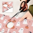 thumbnail image 6 of Yayeee Faucet Mat for Kitchen Sink 14.7" Diatomite Long Splash Guard Pad, Pink Cartoon Halloween, 6 of 7