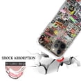 thumbnail image 4 of fashion pop art collage Case for iPhone 14 Pro,Aesthetic Art Design TPU Bumper Cover Case, 4 of 5