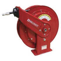 Reelcraft Spring Return Hose Reel,1/2" MNPT,65 ft HD78065 OMP