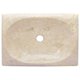 thumbnail image 5 of Lavabo moderno hecho a mano en mármol de color crema Sink VidaXL, 5 of 7