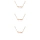 thumbnail image 3 of Collar Colgante Sonducket de aleación oro rosa Acuario, 3 of 6
