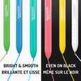 thumbnail image 3 of Paper Mate InkJoy Bright Pens, Gel Pens with Paint-like Ink, Medium Point (0.7 mm), Retractable, Assorted Brighter Colours, 6 Count, 3 of 10