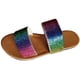 thumbnail image 2 of Mujeres Glitter Bling Fancy Slide Flat Low Wedge Casual Moda Sandalias Zapatos Wmkox8yii hj789, 2 of 5