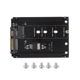 thumbnail image 1 of Ccdes Adaptateur Haute Performance 22 Broches M.2 NGFF vers SATA Plug and Play M.2 vers SATA m Key, M.2 vers SATA m Key, 1 of 8