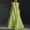 Green, variant on XiYing Dress Shirts for Men, Women's Casual A-Line V-Neck Sleeveless Flowy Summer Maxi Dress with Pockets S-Xxl