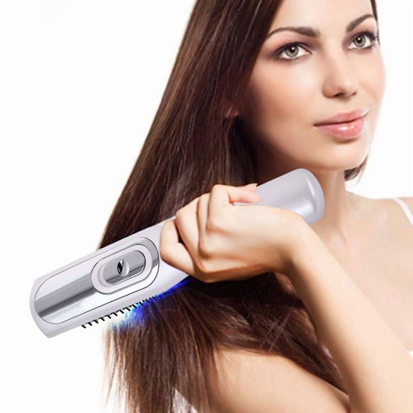 HQX Laser Scalp Massager Comb, Red Blue Light Therapy, Hair Growth