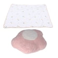 thumbnail image 2 of Manta de Viaje Manta de Almohada Floral Manta de Felpa y Almohada Compacta 2 en 1 para Acampar Viajar en Avión Siesta en el Jardín de Infantes Ver Películas Ropa de Cama ANGGREK Otros, 2 of 8