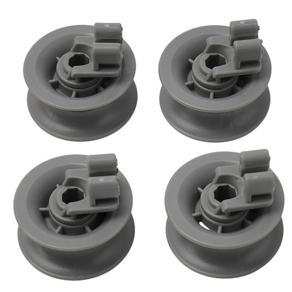 Luolandi 4pcs Basket Roll For Dishwasher Top Basket For Bosch For Siemens 611666 Dishwasher Wheel Roller Accessories