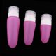 thumbnail image 1 of Botella vacía de silicona de 3 piezas para loción Baño Champú Contenedor de embalaje de viaje Rosado Colcomx Botellas de viaje de silicona, 1 of 8