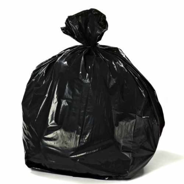 plasticplace contractor trash bags 5560 gallon 6.0 mil black heavy