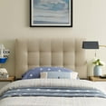 thumbnail image 3 of Modway Lily Tufted Headboard, Twin, Beige, 3 of 8