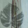thumbnail image 3 of Pinto, Patricia 15x15 Black Modern Framed Museum Art Print Titled - Teal Horizon Leaf II, 3 of 5
