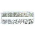 thumbnail image 2 of jiaroswwei Nail Art Rhinestone Fashionable Adhesive 12 Grid Rhinestones Nail Studs for Girl, 2 of 8