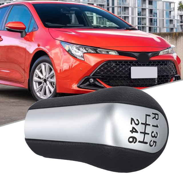 5/6 Speed Gear Shift Knob For Toyota For Corolla For Yaris For Vitz For Rav4 Shifter Lever Stick Interior Replacement Parts 6 Speed Mingyiq