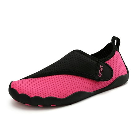 

Water Shoes for Men Woman Hook and Loop Quick-Dry Hiking Athletic Aqua Swimming Barefoot