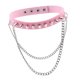 thumbnail image 5 of Collar de cuero Yinane con Gargantilla Punk Gothic Negro para Mujer, 5 of 5