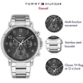 thumbnail image 4 of Tommy Hilfiger Men's Classic Gunmetal  Dial Watch - 1710382, 4 of 5