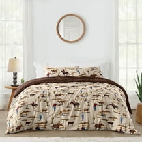 Sweet Jojo Designs Wild West Cowboy Multicolor Full/Queen Bed Comforter 3 Piece Bedding Set - 3 Piece