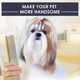 thumbnail image 5 of ZUARFY Cat Grooming Combs 6 Color Stainless Steel Teeth to Remove Tangles and Knots, 5 of 14