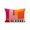 Orange Black Yellow, variant on Waterproof Outdoor Throw Pillows with Inserts 12"x20" Set of 2, Pink Orange Soft Decorative Pillowcases for Couch Bedroom, Geometric Modern Abstract Oil Painting Pillow Covers for Sofa Living Room