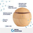 thumbnail image 3 of Humidificador difusor Gran Shopping ultrasónico luz LED ocre, 3 of 10