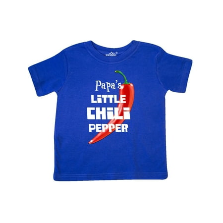 

Inktastic Papa s Little Chili Pepper Gift Toddler Boy or Toddler Girl T-Shirt