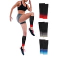 thumbnail image 2 of Spencer 3 Pairs Calf Compression Sleeves for Men and Women, Footless Compression Socks Support Runners Leg Sleeve Sleeve Shin Splints Pain Relief, 2 of 9