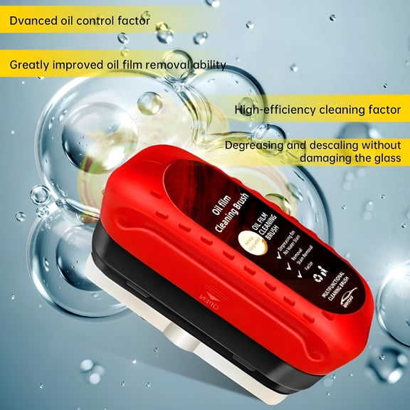 ACDANC Automotive Oil Film Cleaning Brush,Glass Cleaning Board,Oil Film Cleaner for Window Remove Dirt Improve Clarity and Visibility,Enhance Visual Effect of Automotive Windshield