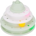 thumbnail image 1 of Cat Track Toy, 3 Levels Interactive Roller Cat Ride Toys, Plastic Kitten Toys Cat Track Turntable Toy with 3 Balls,, 1 of 5
