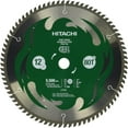 thumbnail image 2 of Hitachi 12In 80T Atb Steel Fine Finish Circular Saw Blade, 2 of 2