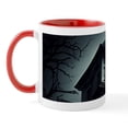 thumbnail image 2 of CafePress - Haunted House - 11 oz Ceramic Mug - Novelty Coffee Tea Cup, 2 of 6