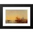 thumbnail image 2 of Félix Ziem 18x13 Black Modern Framed Museum Art Print Titled - Basin of San Marco, 2 of 5
