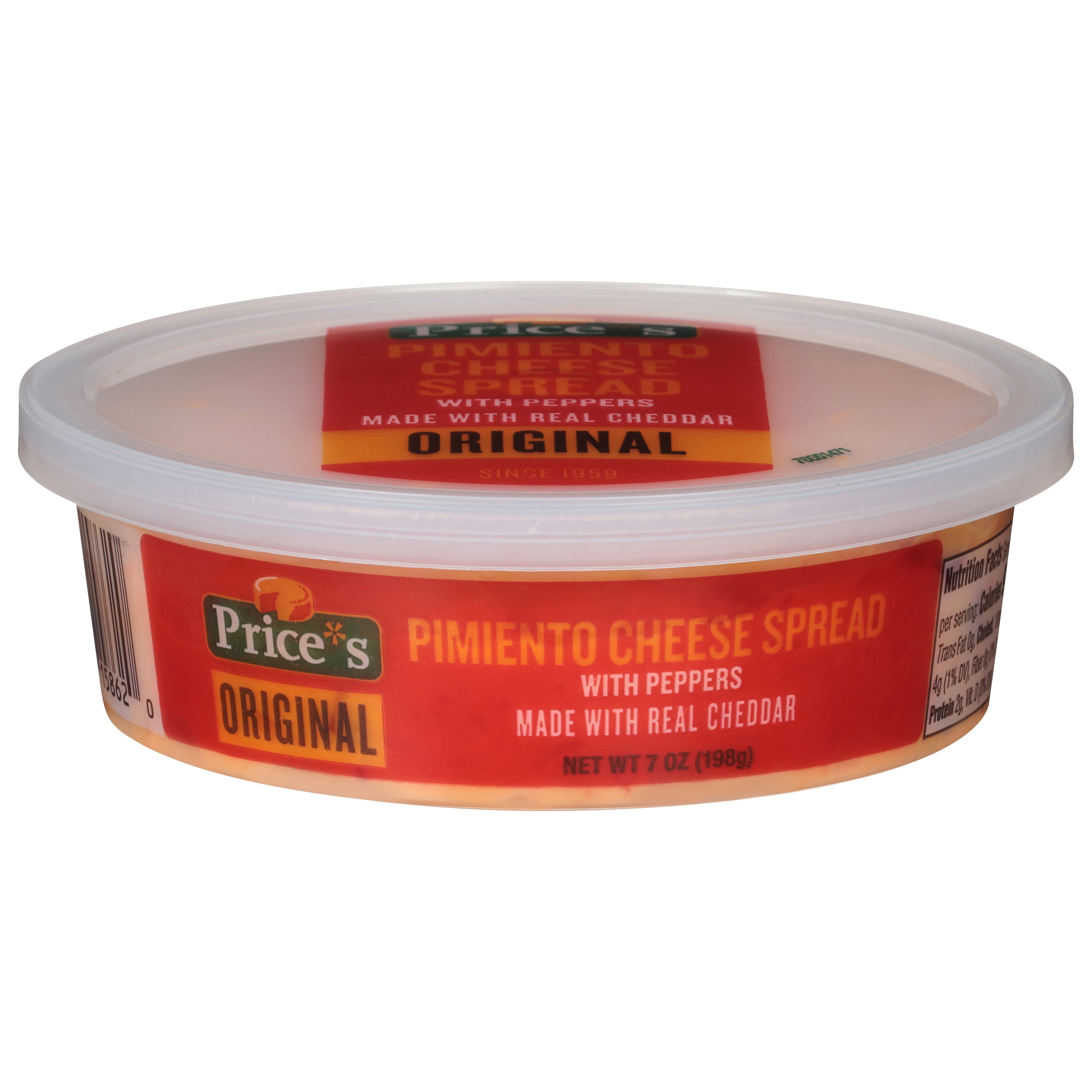 Price’s Original Pimiento Spreadable Cheese 7oz