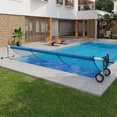 thumbnail image 7 of Towallmark Aluminum Pool Cover Reel System, Heavy Duty Solar Cover Reel For Inground Pools, Rust Proof Frame With Upgraded Bearings, Durable Pool Maintenance Equipment, 7 of 7