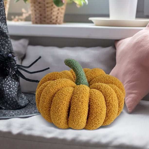 Halloween Cute Pumpkin Woven Toy Sofa Cushion Decoration Office Cushion Pillow