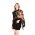 thumbnail image 5 of Tbopshirt Scarf for Women,Gifts for Women,Christmas Gifts Women Lady Folk-Custom Print tie Tassel Square Scarf Wrap Shawl Travel Scarve Womens Scarves, 5 of 6