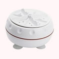 thumbnail image 1 of Mini lavadora portátil, lavadora de viaje, lavadora USB recargable, herramienta de limpieza giratoria, limpiador USB para viaje de negocios, Camping, Blanco perfecl minilavadora, 1 of 7