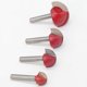 thumbnail image 3 of 6mm Shank Ball Nose End Mill Wood Router Bit Set Round Cove CNC Milling Cutter Radius Core Solid Carbide Woodworking, 3 of 5