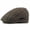 Brown, variant on Adult British Style Retro Beret Autumn Winter Knitted Cap with Baseball Brim Casual Beret Hats for Women RD1