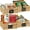 Natural, variant on Best Choice Products Set of 4 13in Woven Water Hyacinth Pantry Baskets w/ Chalkboard Label, Chalk Marker - Natural