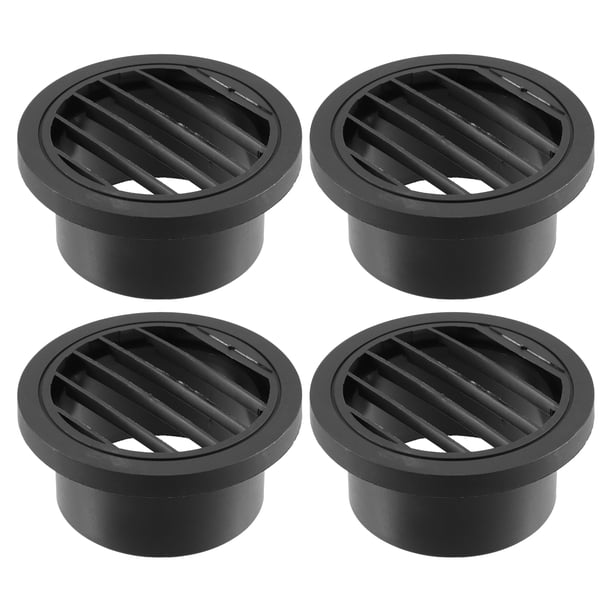 Tubería de Calentador de Aire Caliente Unique Bargains 99 mm 4 uds Negro