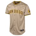 thumbnail image 2 of Youth Nike Fernando Tatis Jr. Sand San Diego Padres Alternate Limited Player Jersey, 2 of 3