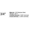 thumbnail image 3 of Island Anchor - Pole Coupler Connector - 3/4" Male, 3 of 4
