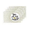 thumbnail image 4 of MKHERT Valentine Love Quotes You are My Sunshine Placemats Table Mats for Dining Room Kitchen Table Decoration 12x18 inch,Set of 4, 4 of 4