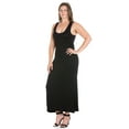 thumbnail image 2 of 24/7 Comfort PlusWomen's Plus Size Racerback Maxi Dress, 2 of 3