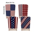 thumbnail image 3 of Independence Day Chair Covers Set Of 4 Memorial Day 4th Of July Decorations For Home Kitchen Dining Party Holiday Decor, 3 of 6