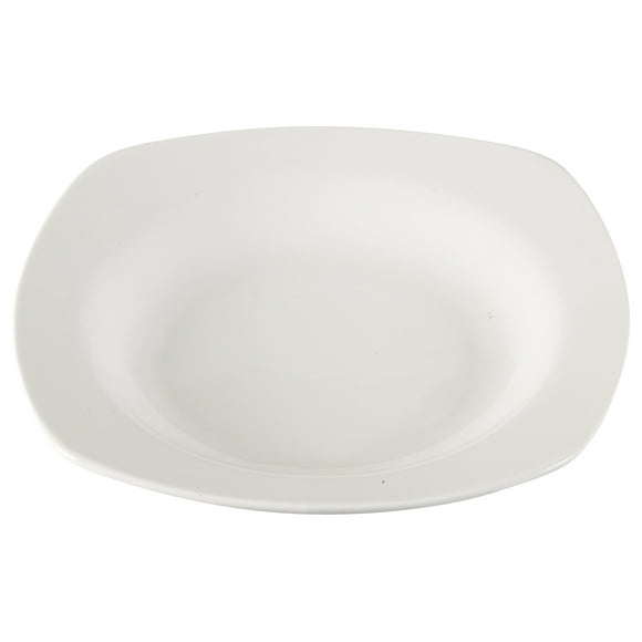 Yanco AC-511 ABCO 11.5" Square Pasta Bowl, 26 oz Capacity, Porcelain, Super White, Pack of 12