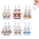 thumbnail image 1 of Joyas Artesanía Bricolaje Que Fabrican Adornos Dangle Drop Pendientes 6 Pares Manilla Nieve Navidad Doble Cara para Adultos, 1 of 9